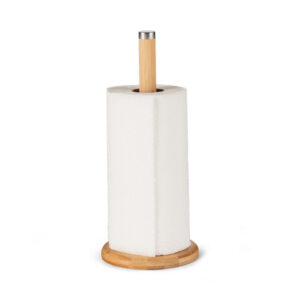 Bamboo Kitchen Roll Holder (H32.5cm)